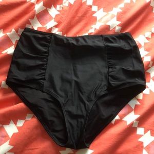 High Waisted Swimsuit Bottoms